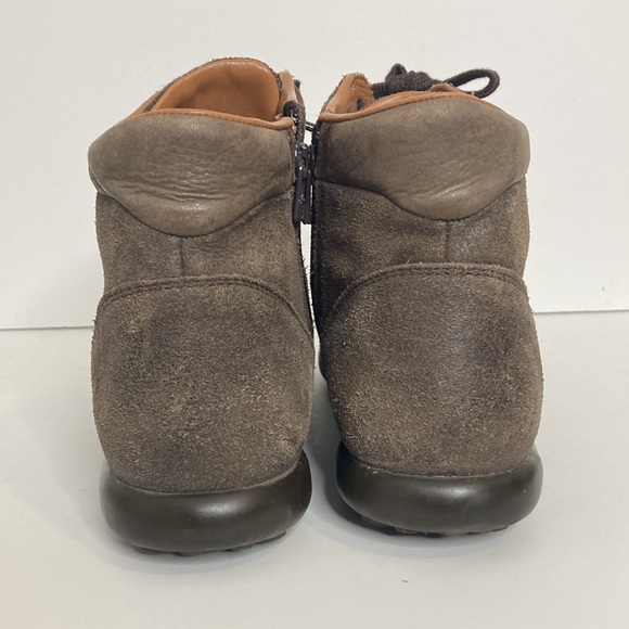 Camper Boots Mens 40 US 7 Brown Suede Zip Lace Up Ankle  Peu Alicante - Picture 4 of 14